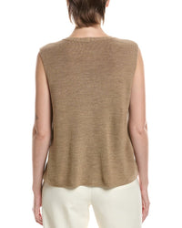 EILEEN FISHER Eileen Fisher Wool V-Neck Vest