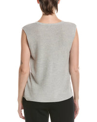 EILEEN FISHER Eileen Fisher Wool V-Neck Vest