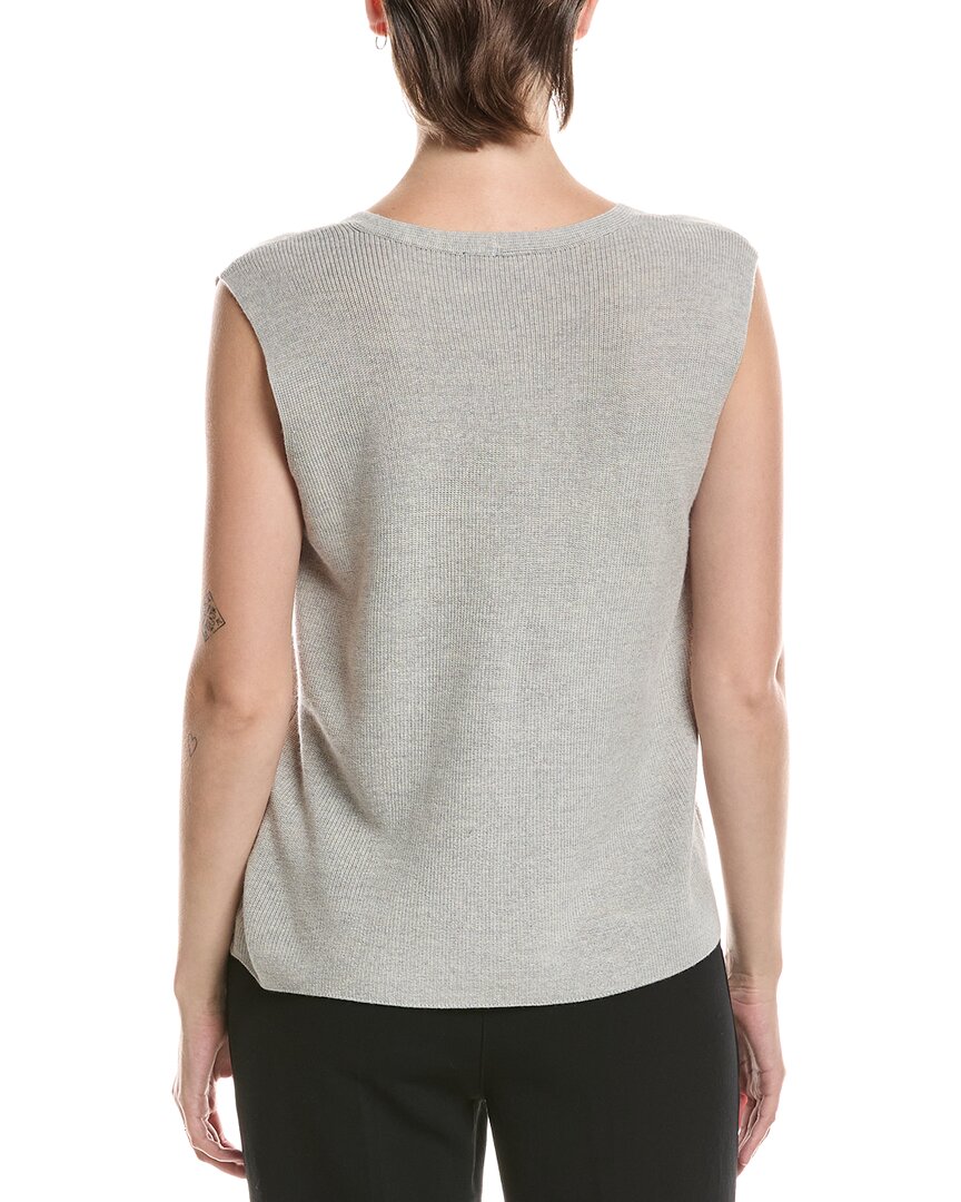 EILEEN FISHER Eileen Fisher Wool V-Neck Vest
