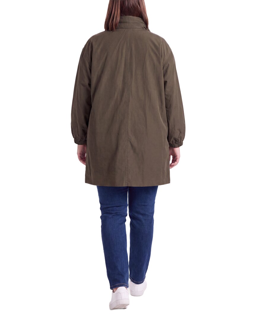 EILEEN FISHER Eileen Fisher Stand Collar Long Coat
