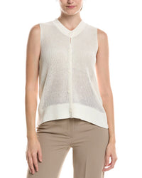 EILEEN FISHER Eileen Fisher Silk-Blend Vest