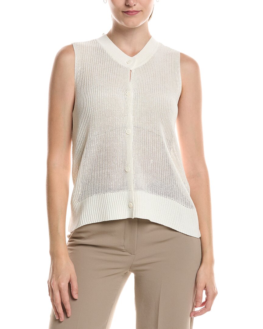 EILEEN FISHER Eileen Fisher Silk-Blend Vest