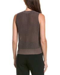 EILEEN FISHER Eileen Fisher Silk-Blend Vest