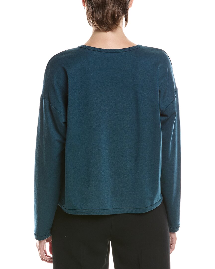 EILEEN FISHER Eileen Fisher Cropped Boxy Top