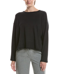 EILEEN FISHER Eileen Fisher Cropped Boxy Top