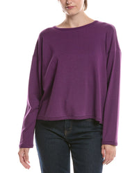 EILEEN FISHER Eileen Fisher Cropped Boxy Top