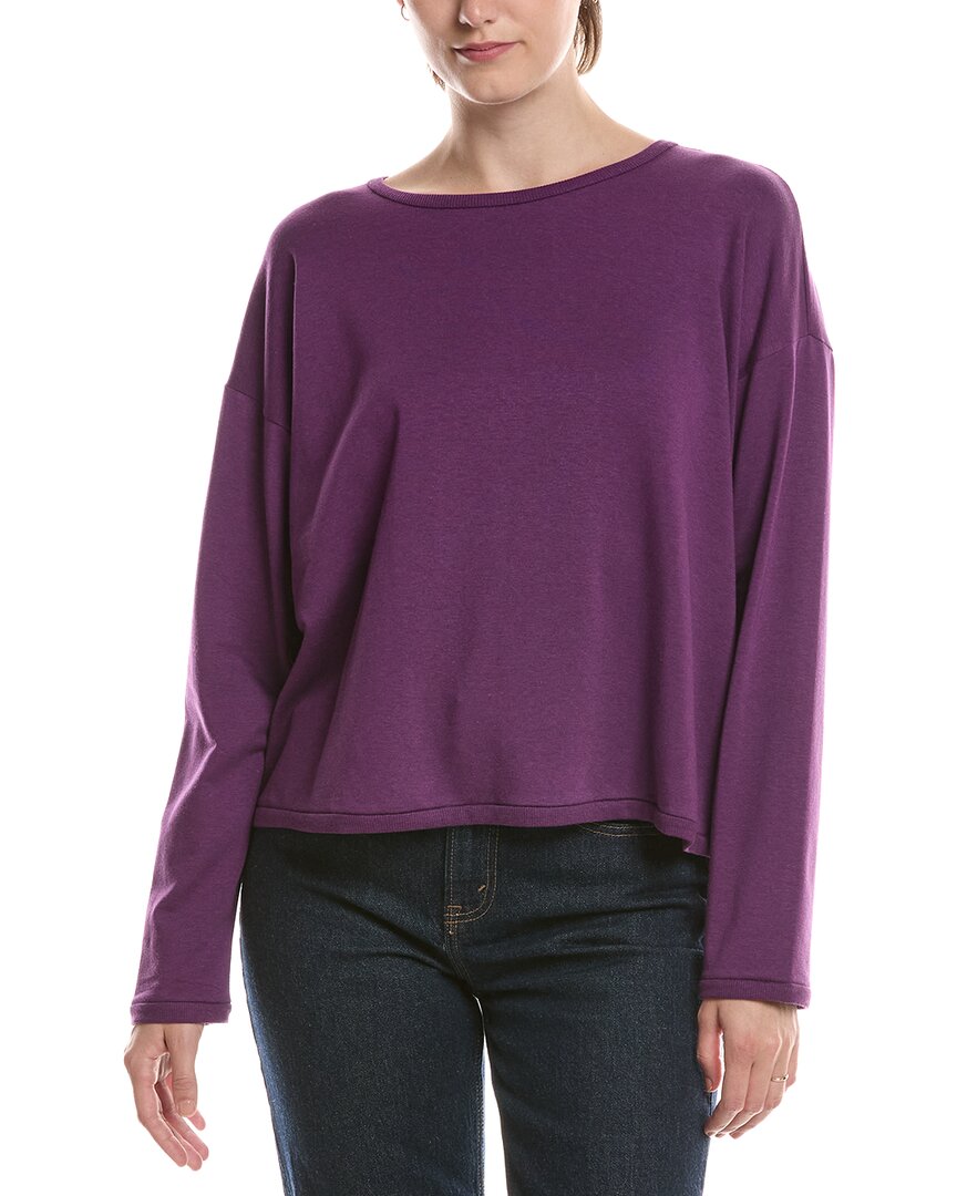 EILEEN FISHER Eileen Fisher Cropped Boxy Top
