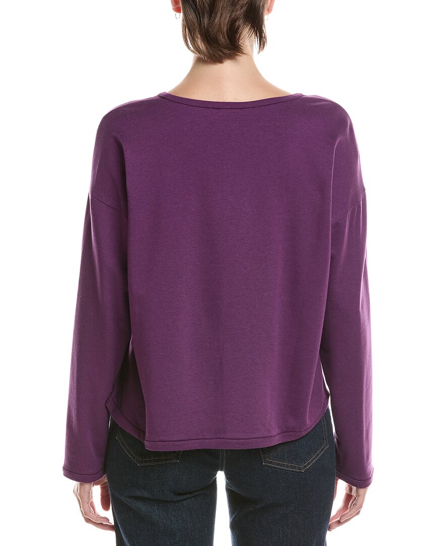 EILEEN FISHER Eileen Fisher Cropped Boxy Top