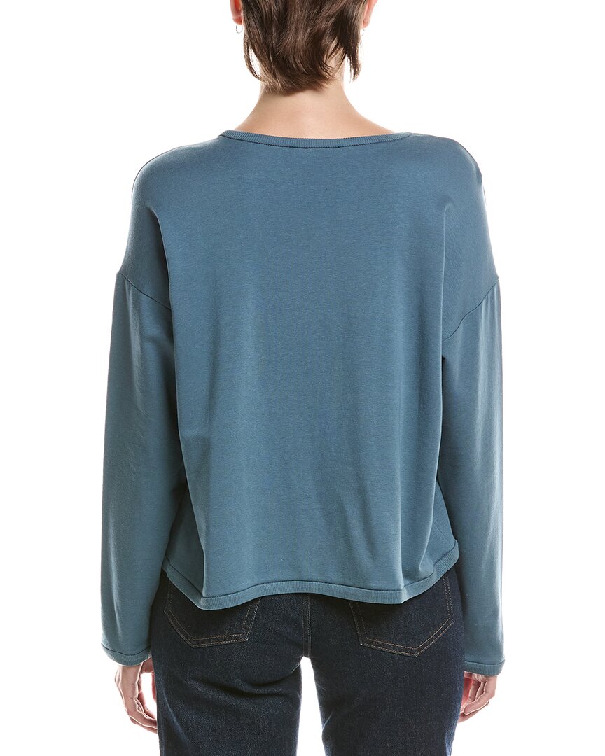 EILEEN FISHER Eileen Fisher Cropped Boxy Top