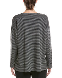 EILEEN FISHER Eileen Fisher Round Neck Long Box Top