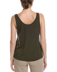 EILEEN FISHER Eileen Fisher Silk Scoop Neck Slim Tank