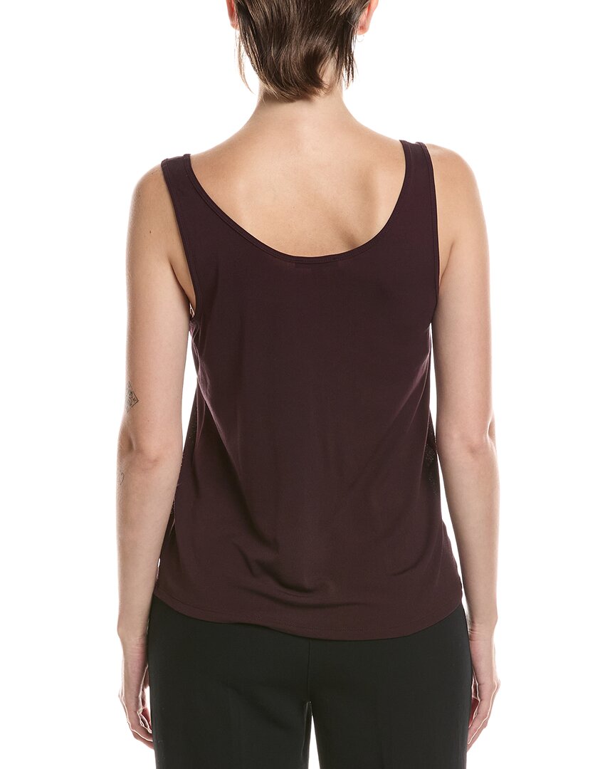 EILEEN FISHER Eileen Fisher Silk Scoop Neck Slim Tank