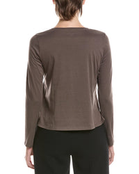 EILEEN FISHER Eileen Fisher Petite Round Neck T-Shirt