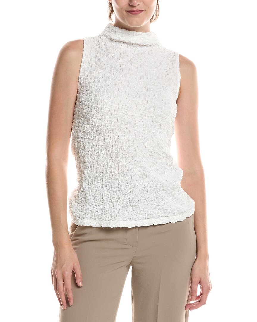EILEEN FISHER Eileen Fisher Funnel Neck Slim Tank Top