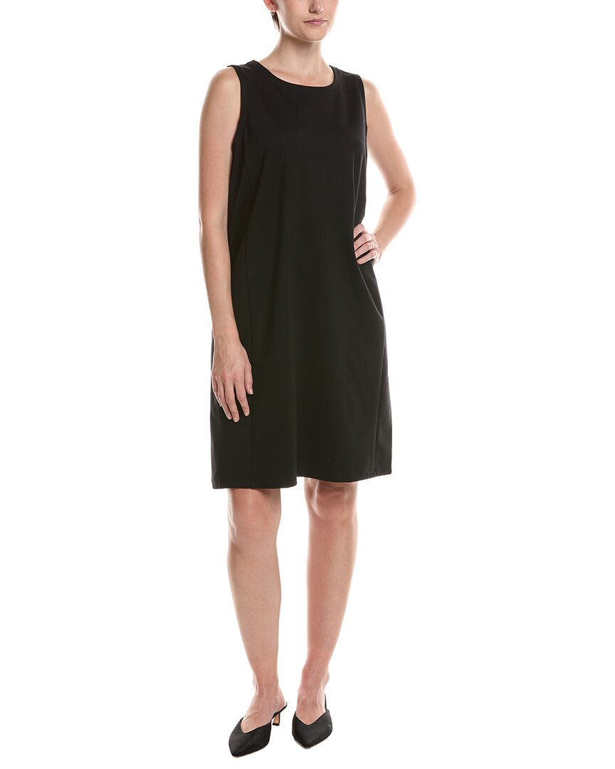 EILEEN FISHER Eileen Fisher Jewel Neck Dress