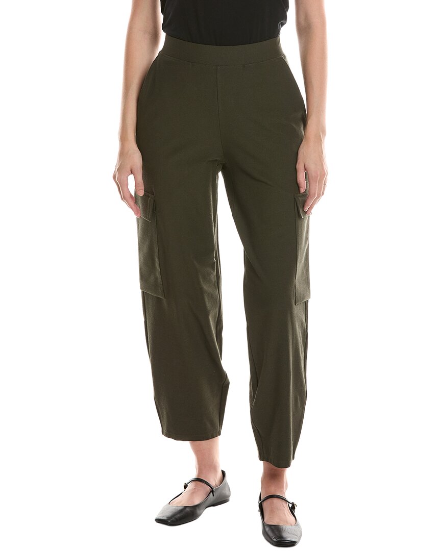 EILEEN FISHER Eileen Fisher Stretch Crepe Cargo Pant