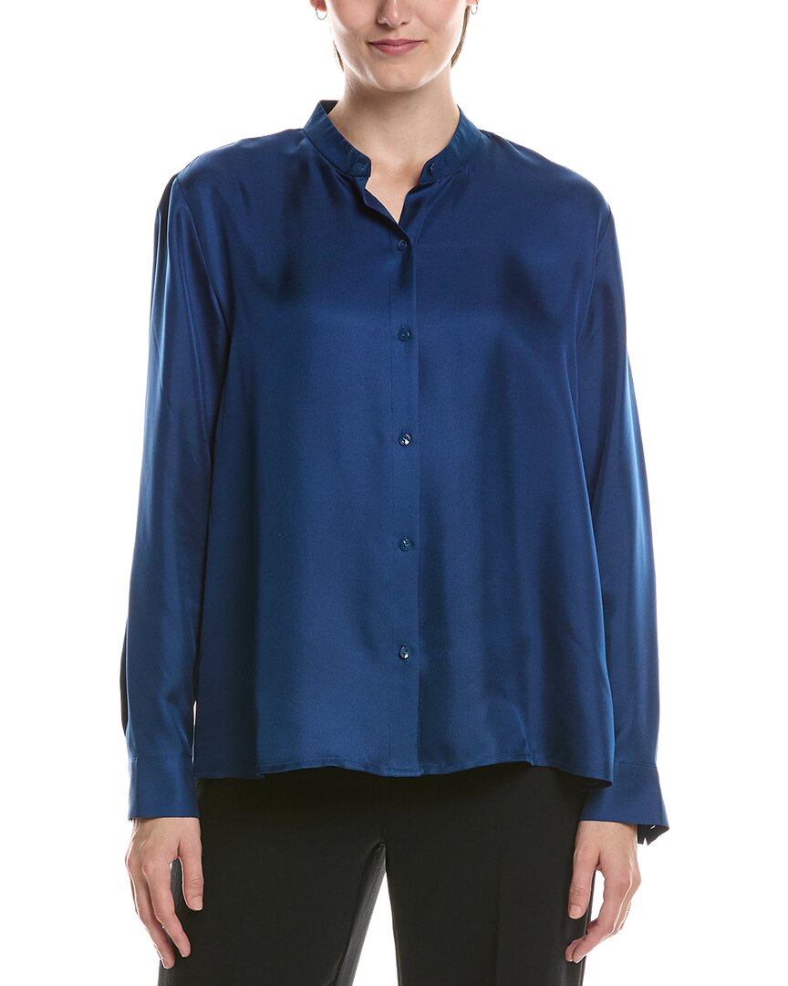 EILEEN FISHER Eileen Fisher Silk Twill Top