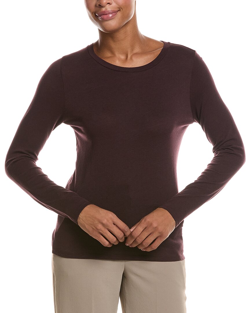 EILEEN FISHER Eileen Fisher Round Neck Slim T-Shirt