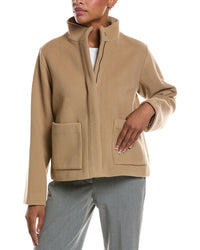 EILEEN FISHER Eileen Fisher Wool Short Coat