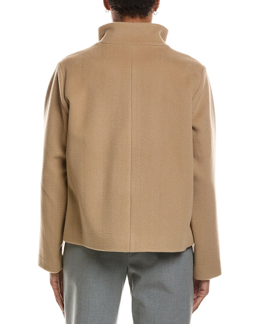 EILEEN FISHER Eileen Fisher Wool Short Coat