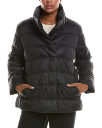 EILEEN FISHER Eileen Fisher High Collar Coat
