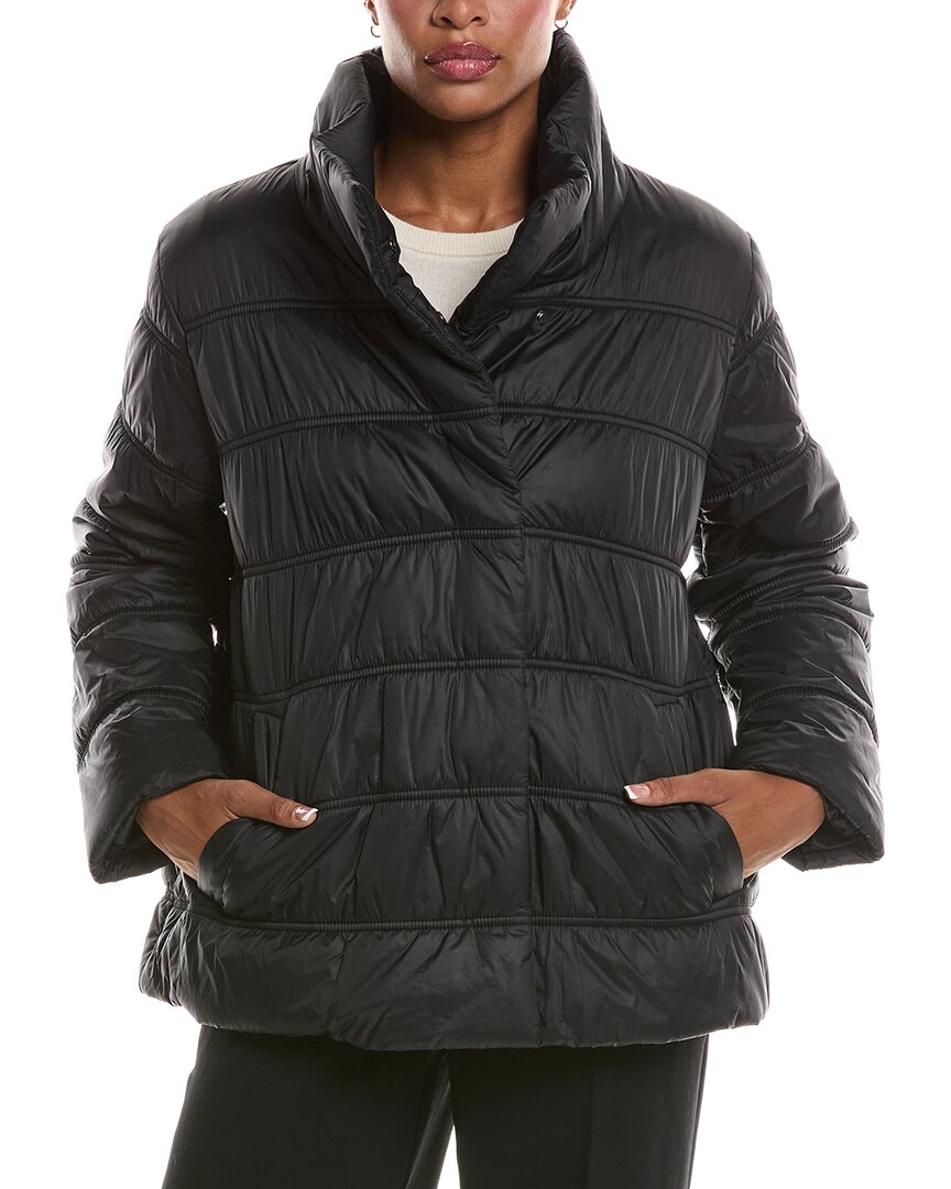 EILEEN FISHER Eileen Fisher High Collar Coat