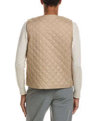EILEEN FISHER Eileen Fisher Petite V-Neck Vest