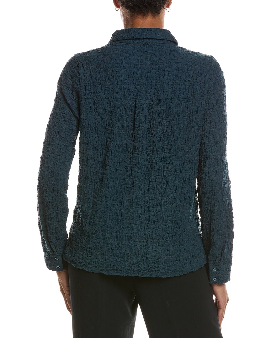 EILEEN FISHER Eileen Fisher Petite Classic Collar Shirt
