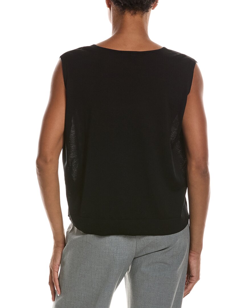 EILEEN FISHER Eileen Fisher V-Neck Wool Vest