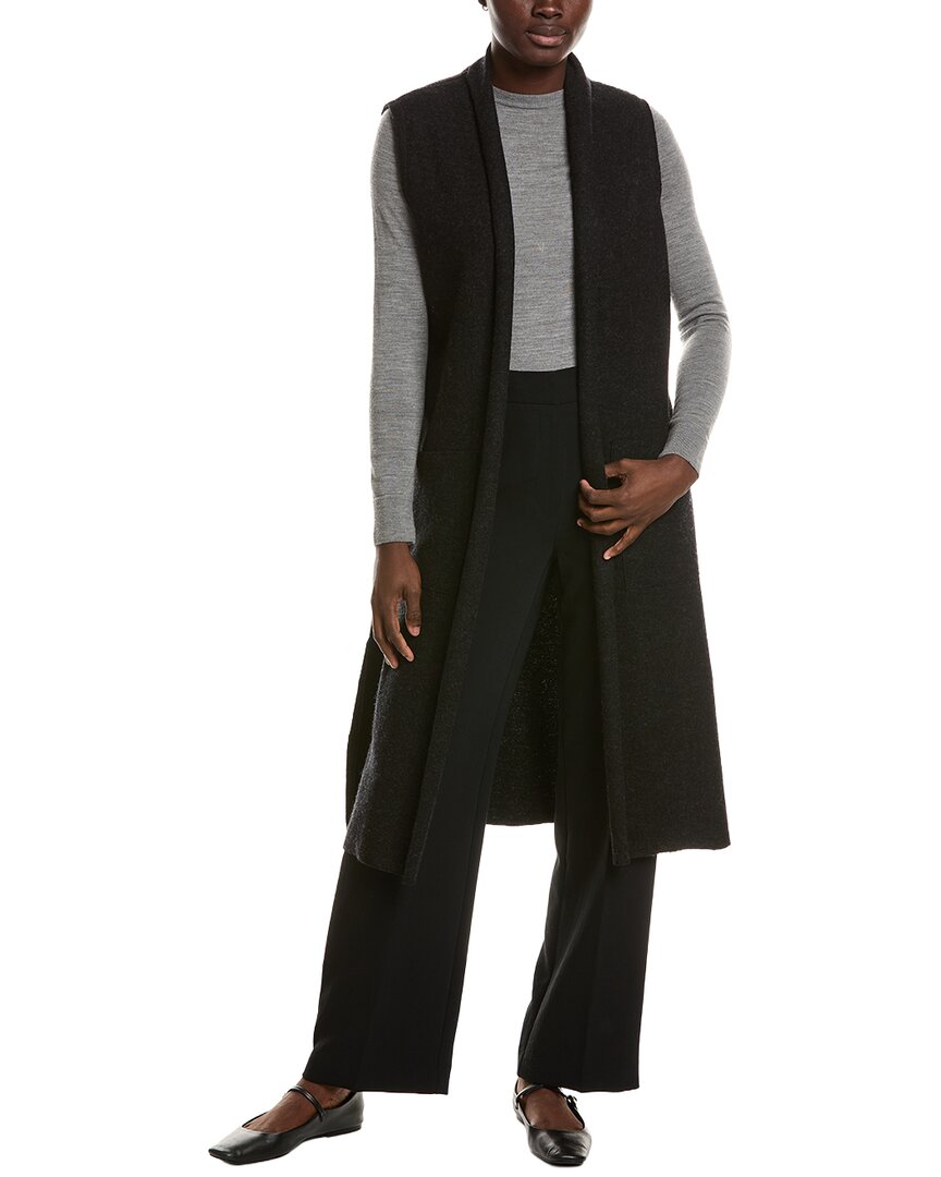 EILEEN FISHER Eileen Fisher Shawl Wool Vest