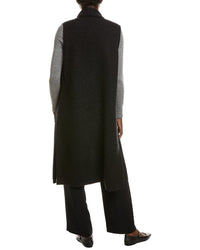 EILEEN FISHER Eileen Fisher Shawl Wool Vest
