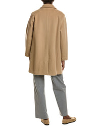 EILEEN FISHER Eileen Fisher Classic Collar Wool Coat