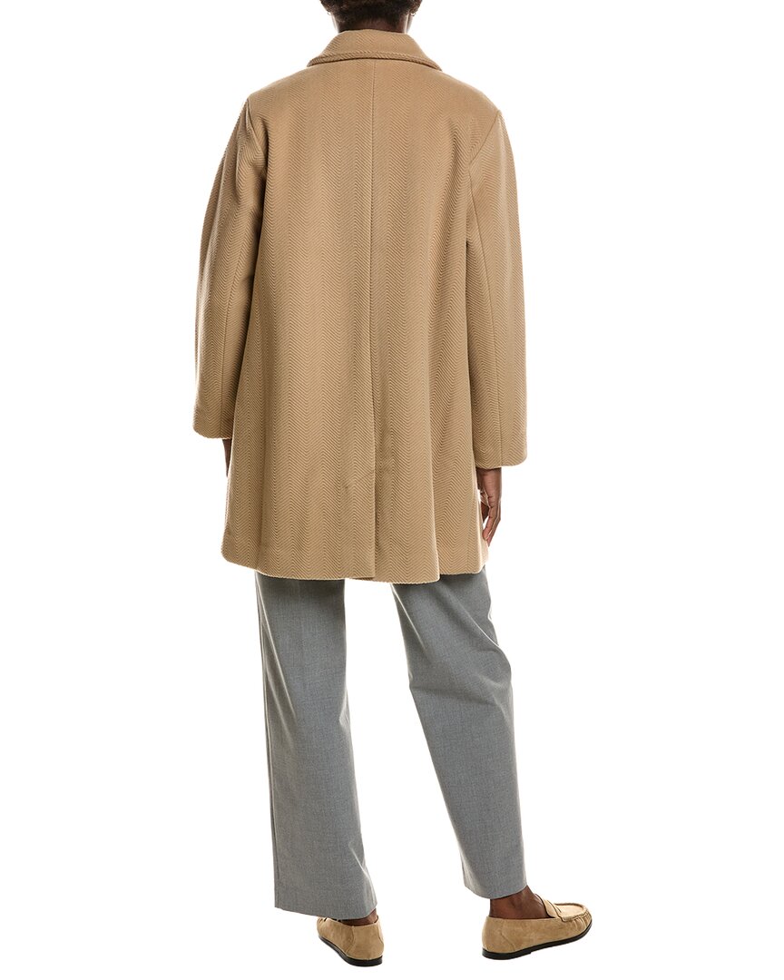 EILEEN FISHER Eileen Fisher Classic Collar Wool Coat