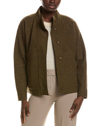 EILEEN FISHER Eileen Fisher Knit Wool Jacket