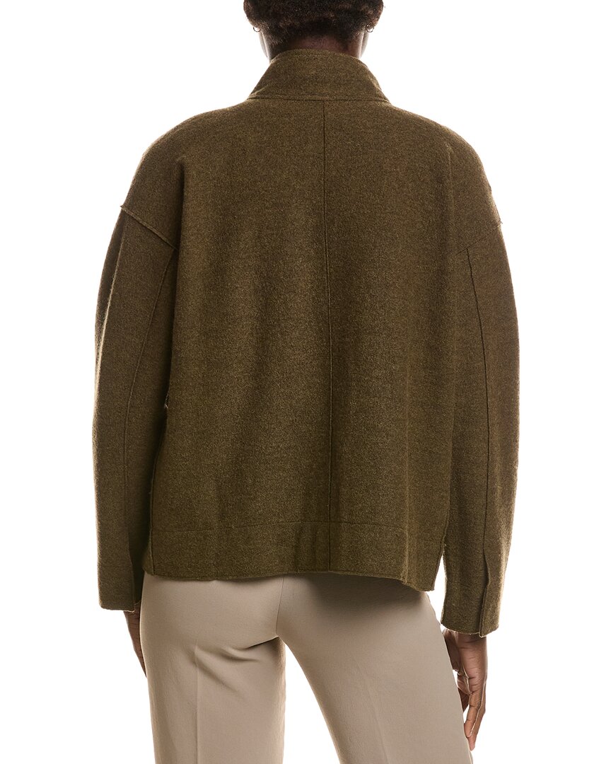 EILEEN FISHER Eileen Fisher Knit Wool Jacket