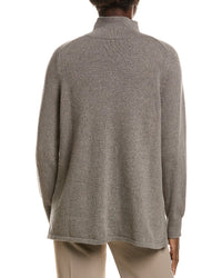 EILEEN FISHER Eileen Fisher Turtle Neck Cashmere-Blend Tunic