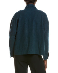 EILEEN FISHER Eileen Fisher Knit Wool Jacket