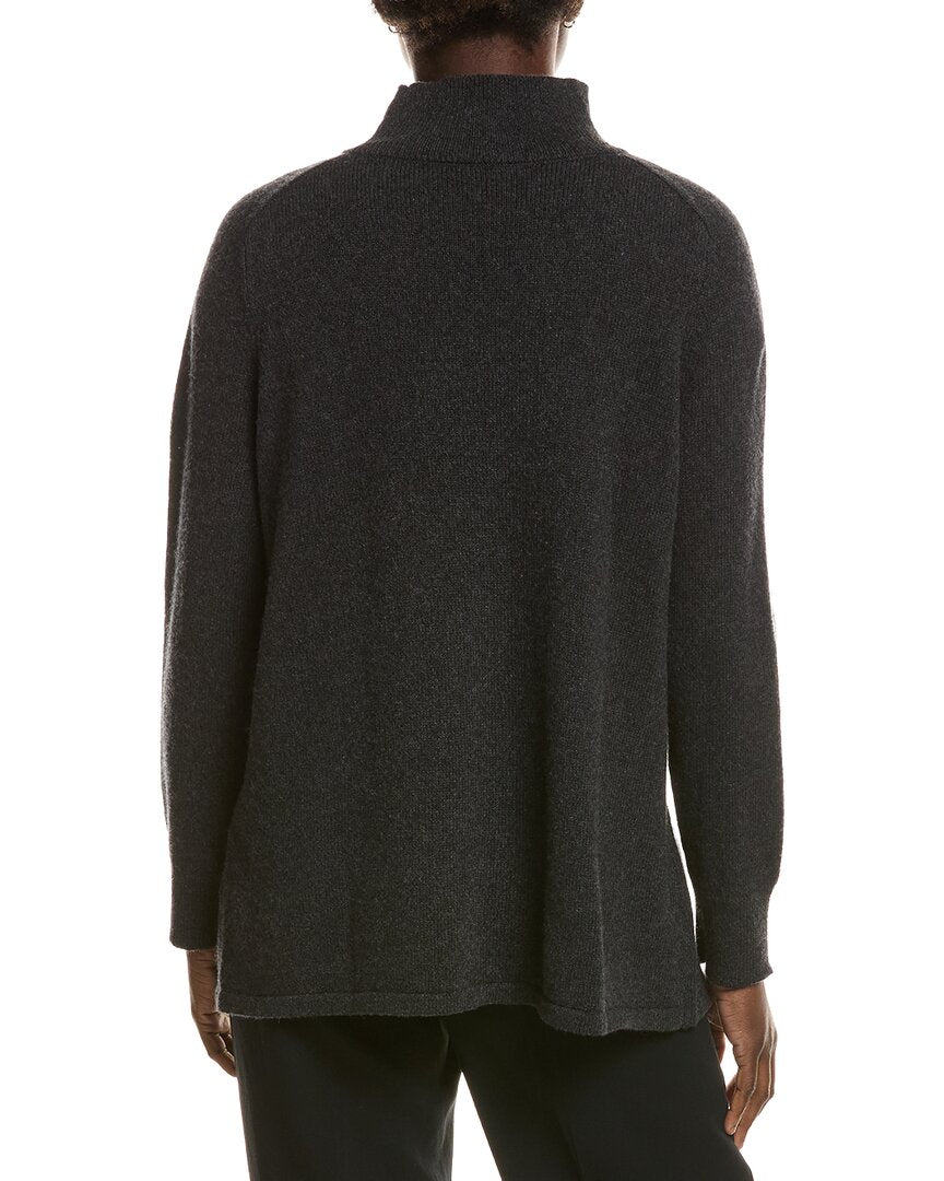 EILEEN FISHER Eileen Fisher Turtle Neck Cashmere-Blend Tunic