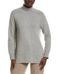 EILEEN FISHER Eileen Fisher Turtle Neck Cashmere-Blend Tunic