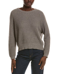EILEEN FISHER Eileen Fisher Crewneck Cashmere-Blend Sweater
