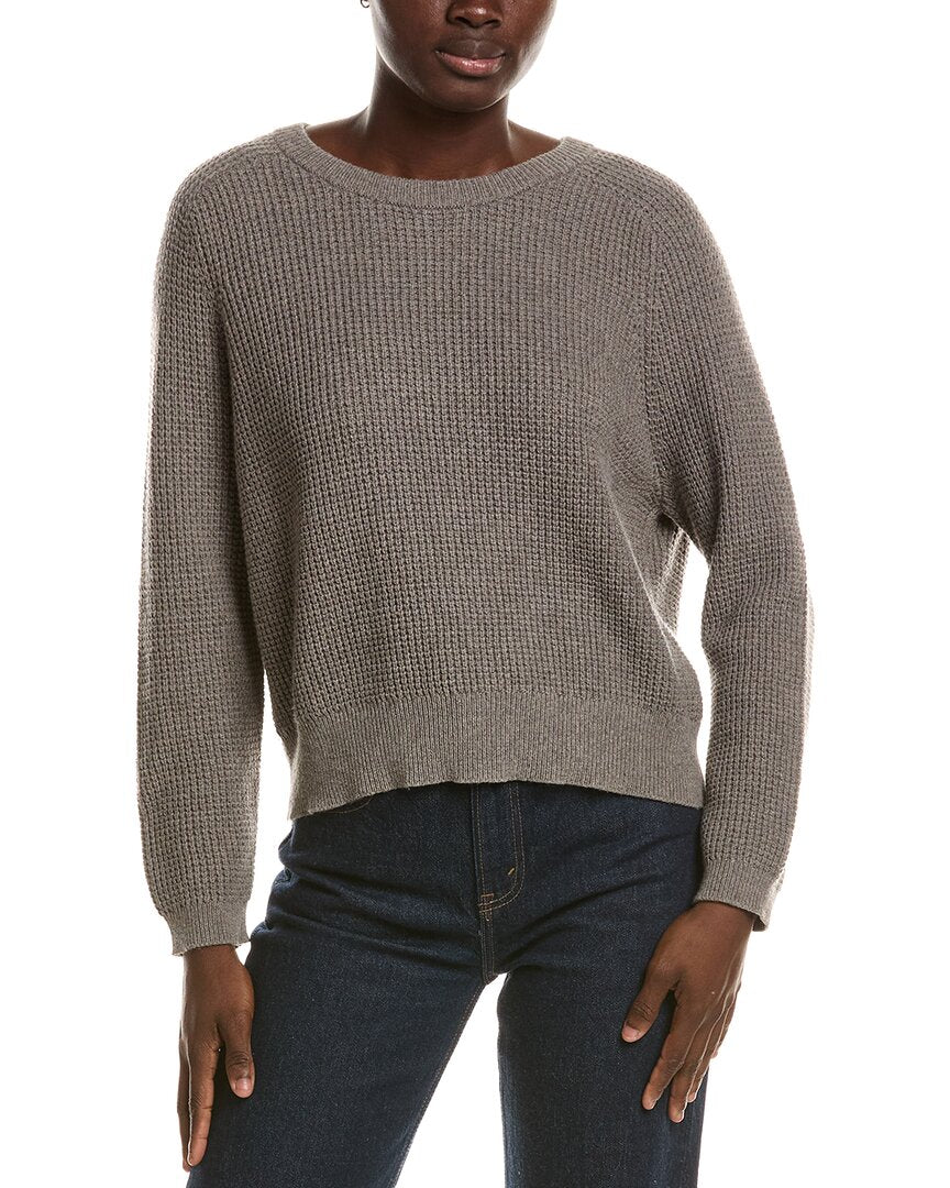 EILEEN FISHER Eileen Fisher Crewneck Cashmere-Blend Sweater