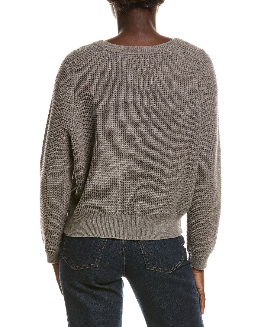 EILEEN FISHER Eileen Fisher Crewneck Cashmere-Blend Sweater