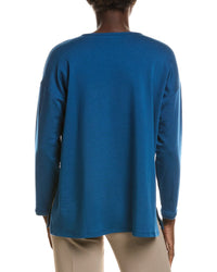 EILEEN FISHER Eileen Fisher Round Neck Long Box Top