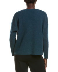 EILEEN FISHER Eileen Fisher V-Neck 100% Cashmere Sweater