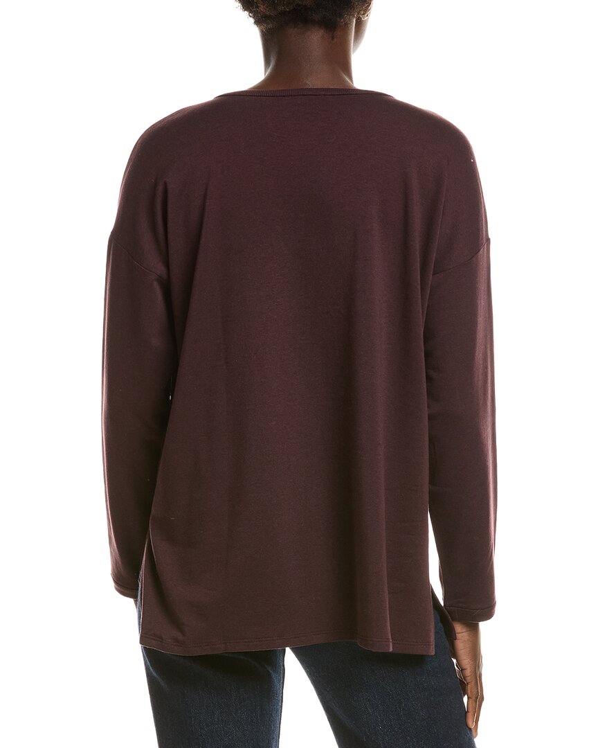 EILEEN FISHER Eileen Fisher Round Neck Long Box Top