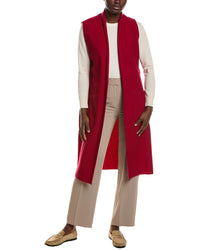 EILEEN FISHER Eileen Fisher Shawl Wool Vest