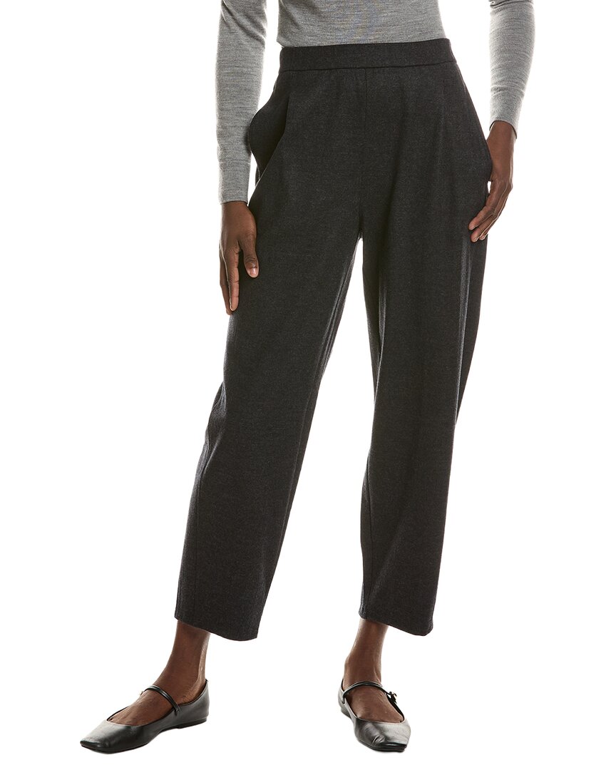 EILEEN FISHER Eileen Fisher Petite Pleated Wool Lantern Pant