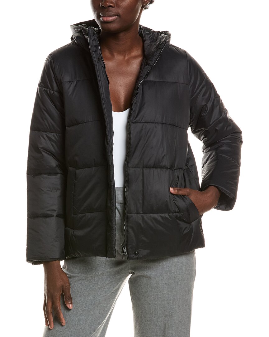EILEEN FISHER Eileen Fisher Petite Hooded Puffer Coat