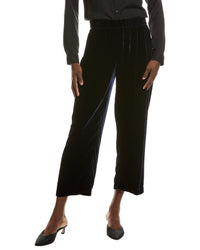 EILEEN FISHER Eileen Fisher Petite Velvet Silk-Blend Ankle Pant