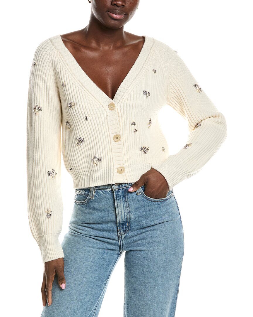 Simkhai Novah Wool & Cashmere-Blend Cardigan